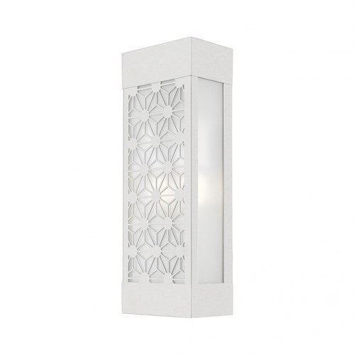 24322-91 Berkeley Outdoor 1 E26 Medium Base Light Bulb Socket Outdoor ADA-Compliant Stainless Steel Wall Sconce 6"x17" Brush Satin Finish 120V for Garden, Interior, Exterior and Patio