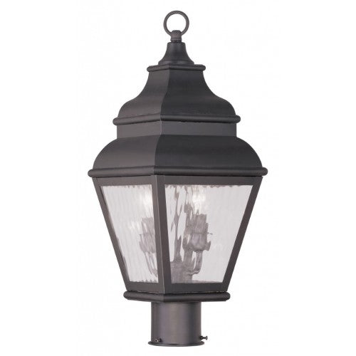 Exeter Base Color Exeter Candelabra Base 2 Light Bulb Sockets Medium Outdoor Post Top La