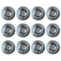 CB05 4x/8x/12x Package Round LED Dimmable Cast Aluminum Recessed Cabinet Light Down Lighting Fixture 3000K