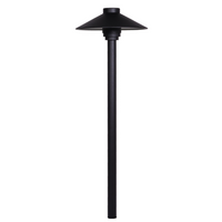 KL309 12V G4 LED AC/DC Aluminum Low Voltage Landscape Lighting Large Hat Path Light