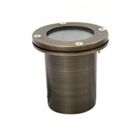 RGL8800 12x Package Cast Brass Bronze Low Voltage Round LED In-Ground Well Light IP65 Waterproof