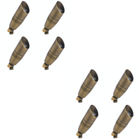 Tulay Antique Brass Spot Light 4x/8x/12x MR16 5W 2700K Package Low Voltage Landscape Lighting