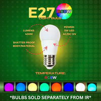 E26 4W LED Filamento Edison Bombillas Dimmable Bombilla de ahorro de energía