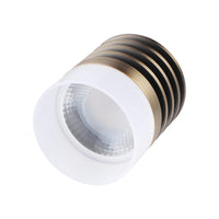 HLSL01  Calvo Low Voltage Brass Yellow Cylinder Pendant 4.5W 2700K Integrated LED Aluminum Light Hanging Patio Light