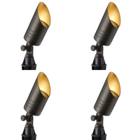 AL06B with MR16 5W 3000K 4x/8x/12x Package Low Voltage Brass Directional Spot Light Outdoor Landscape Lighting