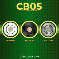 Outdoor Landscape Lighting LED 12V Low Voltage CB05 4x/8x/12x Package 1.5W DC12V Low Voltage Round LED Cast Aluminum Recessed Cabinet Light Down Lighting Fixture 3000K or 5000K