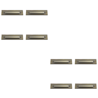 STB16 4x/8x/12x Package 2W LED Cast Brass 12V Low Voltage Surface Mounted Slim Horizontal Outdoor & Indoor Step Light