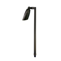 Outdoor Landscape Lighting LED 12V Low Voltage JT-LV-215 Solid Cast Brass Bullet Spotlight - MR16 12V Low Voltage Landscape Lighting