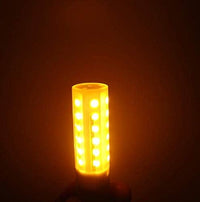 G4 2.5W JC Bi Pin DC12V Fire Effect 1300K LED Capsule Bulb Energy Efficient