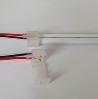 SLN 10 Pack Solderless Strip to Wire Connectors for 6x12mm Strip Light Neon