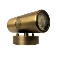 SCB05 LED Cylinder Up Down Light 2 Directional Brass Sconce Lighting 12V Low Voltage