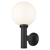Outdoor Landscape Lighting LED 12V Low Voltage Laurent Outdoor Wall Sconce Light 1 E26 Medium Base Light Bulb Socket Outdoor Marine Grade Aluminum and Glass 12