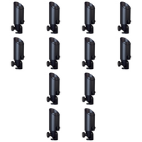 Outdoor Landscape Lighting LED 12V Low Voltage SPB08 4x/8x/12x Package 5W 3000K Warm White Integrated LED Spotlight Low Voltage Small Directional Bullet Light Outdoor Landscape 12 Pack Dark Brass