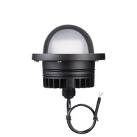 UNAL02 Primo Quarto Aluminum Round Surface Mount Half-Moon Integrated 6W 3000K LED In-Ground Well Light Low Voltage Landscape Lighting