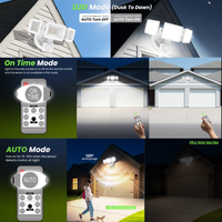 MLW2 Impermeable 20W LED Luces de inundación de seguridad para exteriores con sensor de movimiento
