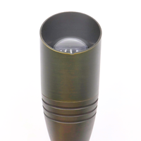 Outdoor Landscape Lighting LED 12V Low Voltage JT-LV-215 Solid Cast Brass Bullet Spotlight - MR16 12V Low Voltage Landscape Lighting