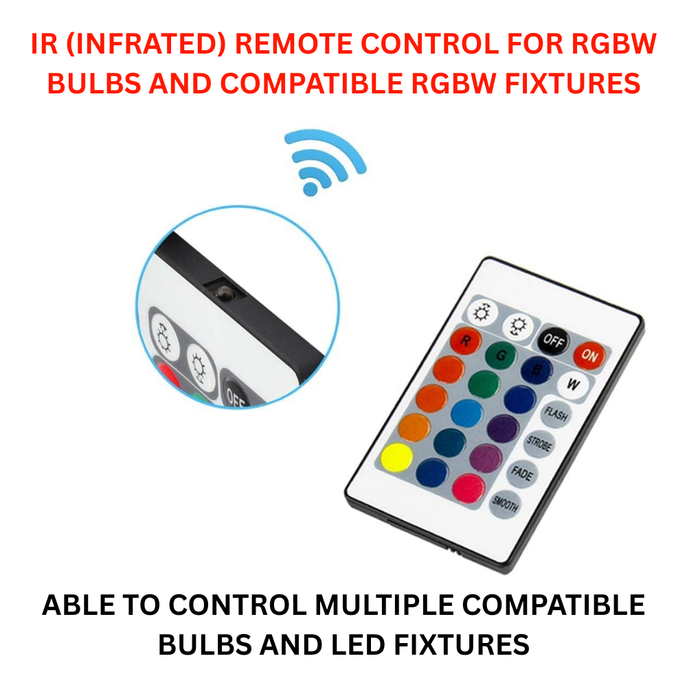 Remote Control Ir Point Led IR Remote Control for E27 RGBW LED Bulbs Light Bulb And Other Compatib