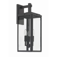 Byron 3 Light Outdoor Sconce 7.5