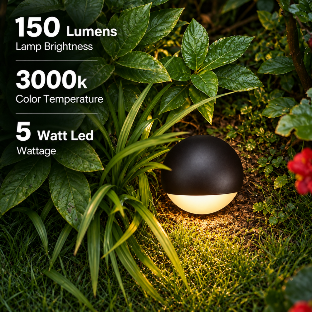 UNAL03 5W 12V Half-Moon LED Well Light | 3000K 150LM