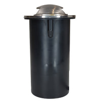 UNS04 4x/8x/12x Package Stainless Steel Bi Directional Two Slit In-Ground Low Voltage LED In Ground Landscape Lighting with 5W 3000K Bulb