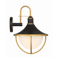 Atlas 1 Light Outdoor Sconce 13.5