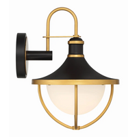 Atlas 1 Light Outdoor Sconce 9.75