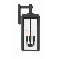 Byron 3 Light Outdoor Sconce 7.5