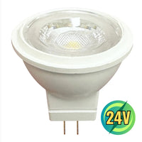 MR11 2W DC24V Low Voltage LED 120° Wide Beam Outdoor Landscape Light Bulbs Energy Saving IP65 Waterproof