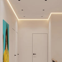 AC16 Suspended Ceiling T-Type Aluminum Channel with 3.3FT/1M For Max Inner 9.6mm Width LED Strip Lights Pack of 5/10/20