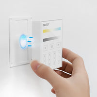 MiBoxer RGB/RGBW Montado en la Pared Smart Panel Control Remoto Inalámbrico 4 Zonas 2.4G RF