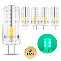 G4 Bi Pin LED Cápsula 12V Bombilla Luz de bajo consumo IP65 Impermeable 