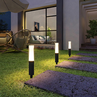 ALPL01 4-Pack 7W LED Line Voltage Bollard Landscape Light | High Voltage Path Light Waterproof