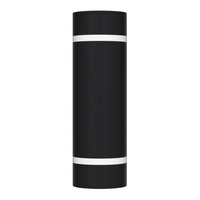 SCSH01 120V Line Voltage LED Stainless Steel Cylinder Up Down Light 2 Directional Sconce Lighting Medium Base Sockets