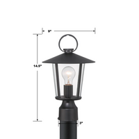 Andover 1 Light Outdoor Post Light 9