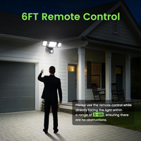 MLW2 Impermeable 20W LED Luces de inundación de seguridad para exteriores con sensor de movimiento