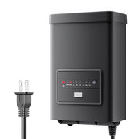TSPA 60/120/200/300W AC 12V Outputs, Low Voltage Outdoor Plastic Transformer with Photocell and Countdown Timer