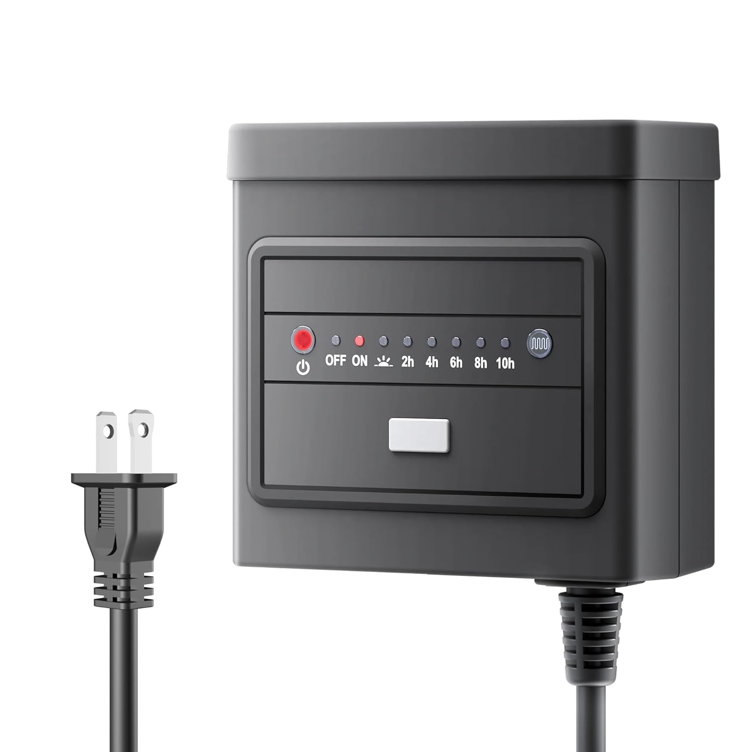 TSPA 60/120/200/300W AC 12V Outputs, Low Voltage Outdoor Plastic Transformer with Photocell and Countdown Timer