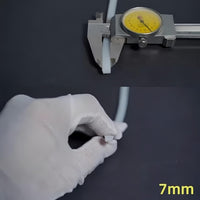 SC02 Milky White Silicone LED Channel Diffuser Recessed Flexible Tube Cover 16.4ft/5M Roll