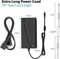 Fuente de alimentación de CC Transformador de iluminación de paisaje Controlador electrónico con adaptador