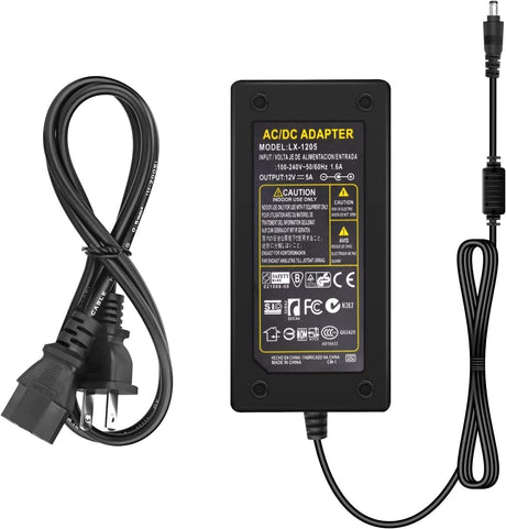 12V 5A DC Power Supply Landscape Lighting Transformer