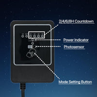 TSDCT24100 DC24V 100W Low Voltage Transformer with Photocell & Timer