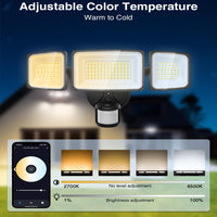 MLW2 Impermeable 20W LED Luces de inundación de seguridad para exteriores con sensor de movimiento