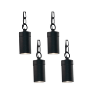 CD90 4x/8x/12x Package AC12V Low Voltage 3000K Warm White Integrated LED Philips Bulb Cylinder Pendant Light Hanging Spotlight - 4 Pack