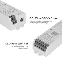 WB5 LED Strip Light 5 in 1 Tuya Controller Compatible with Alexa and Google Assistant, for Dimming CCT RGB RGBW RGBCCT