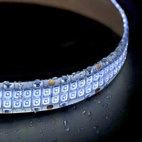 SL14 Dotted DC24V 365 nm High-Intensity UV 1M Double-Row 480 LED 22W Strip Light for Resin Curing, Fluorescence, Inspection LED Strip Lights Low Voltage Tape Light