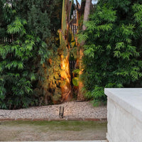 Outdoor Landscape Lighting LED 12V Low Voltage SPBP09 Tulay 2.0 Antique Brass Spotlight Low Voltage Landscape Lighting