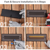 STLA09 12-Pack 3W/4W/5W Selectable Wattage 5CCT Low Voltage 9