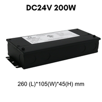 TSDC01 12V/24V DC Low Voltage Dimmable Transformers UL Listed LED Driver Outdoor Rated