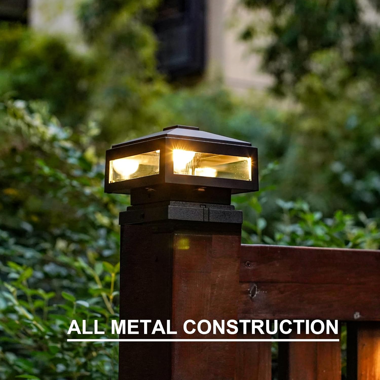 CPLA03 LED Post Cap Light for 4x4 or 6x6 3W 12VAC Low Voltage Aluminum ...