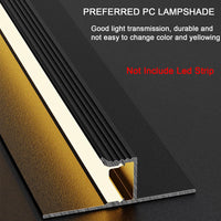 AC16 Suspended Ceiling T-Type Aluminum Channel with 3.3FT/1M For Max Inner 9.6mm Width LED Strip Lights Pack of 5/10/20